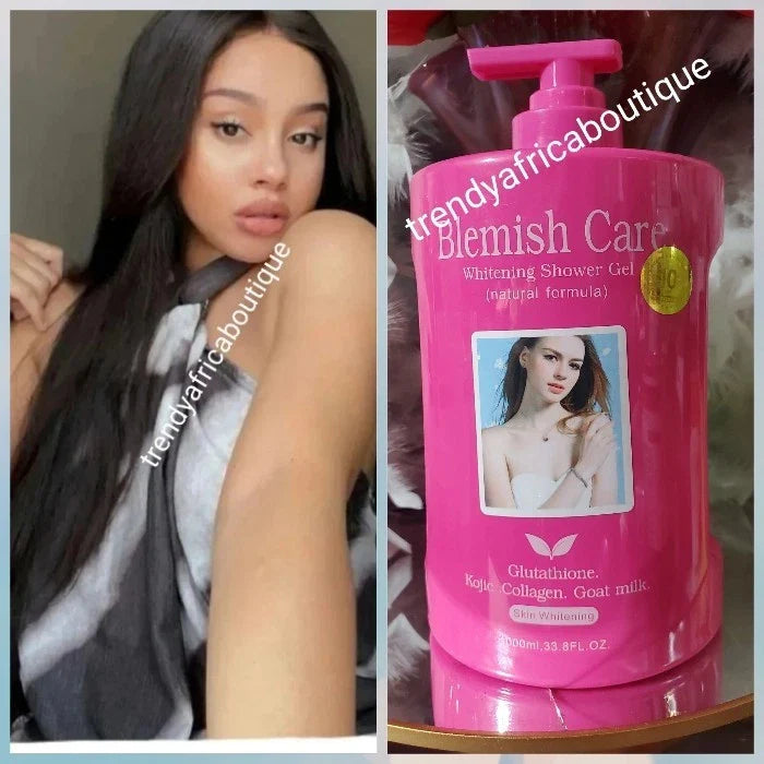 Blemish Care Whitening Shower Gel. Natural Formula. Glutathion & Goa1 Milk X1 👌